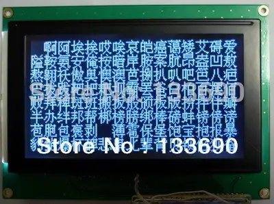 5,1 дюймовый 240X128 Графический точечный LCM 22pin интерфейс справа 8080 Параллельный черный белый контроллер T6963c 240128 ЖК-дисплей