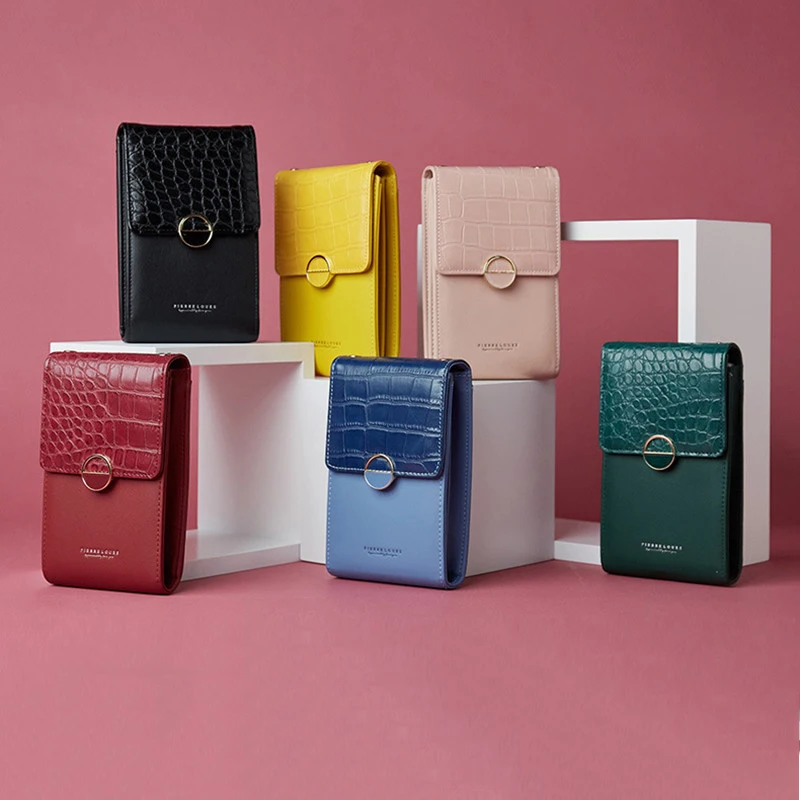 

2020 Women Mini Daily Use Card Holder Fashion Small Crossbody Bags Leather Small Shoulder Bag For Girl Ladies Phone Purse Bolsas