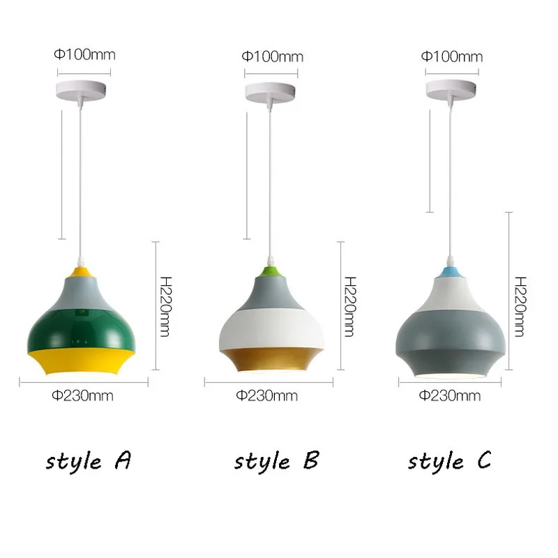 

Nordic Design Pendant Lights Lighting Modern Indoor Pendant Lamp Light Contemporary Restaurant Dining Room Kitchen Hanging Lamp