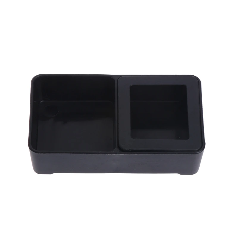 Кормушка для рептилий двойная коробка подача воды пищи паук бассейна насекомое