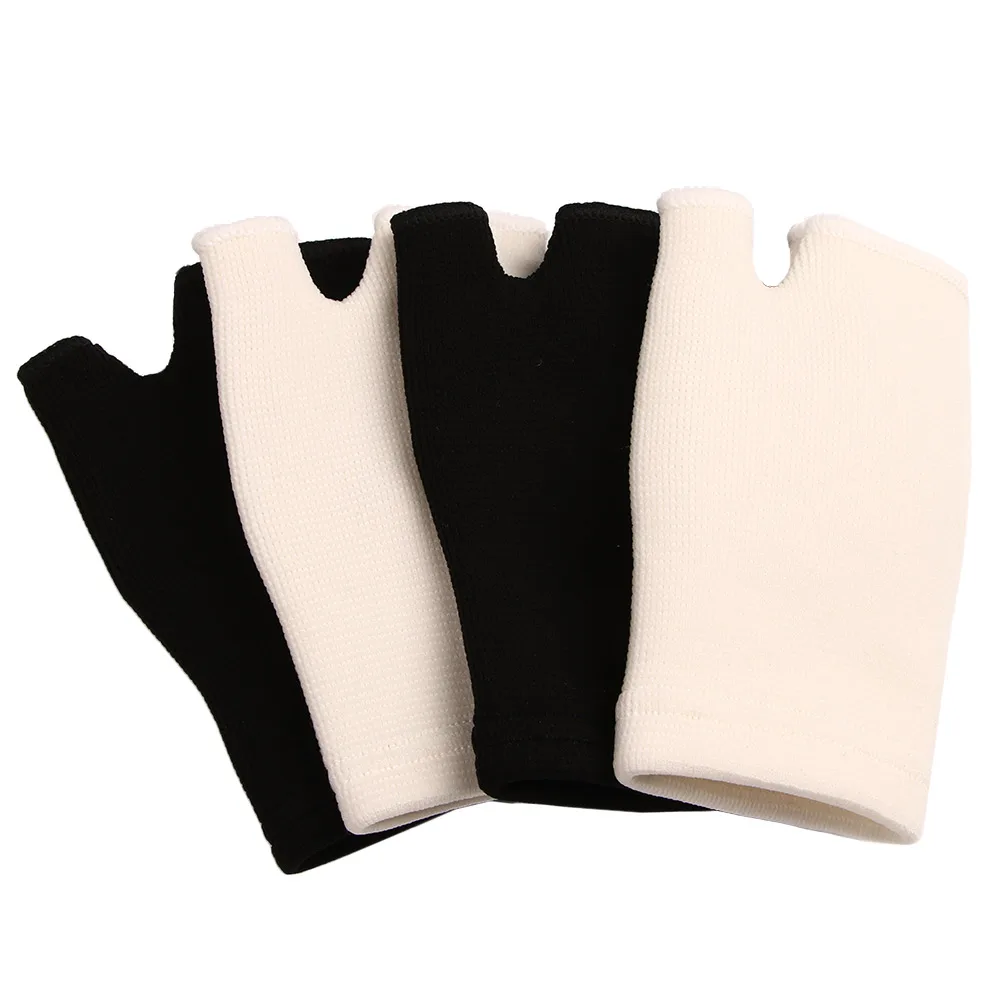 1 пара милых эластичных перчаток для ладони поддержка запястья рук артрита |