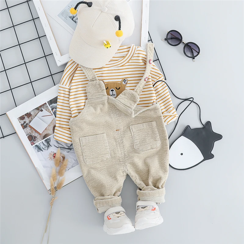 HYLKIDHUOSE весенний комплект одежды для малышей одежда маленьких мальчиков и девочек