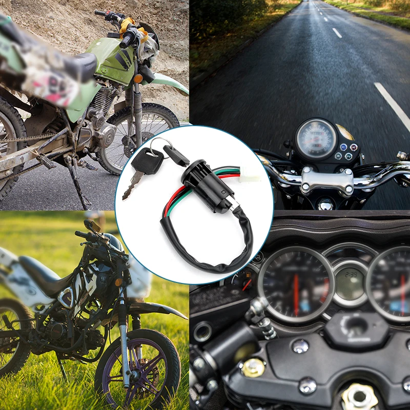 TIOODRE мотоциклетное зажигание мотоцикла переключатель Электрический дверной
