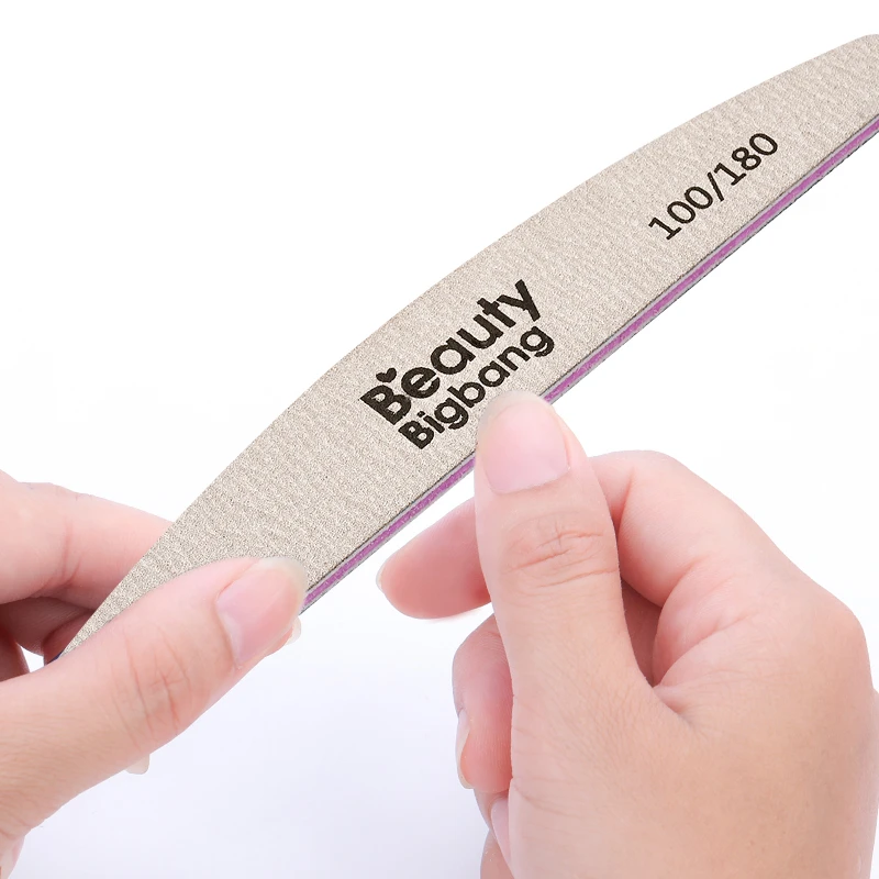 BEAUTYBIGBANG 3 шт. 100/180 шлифовальный буфер инструменты для маникюра полировки