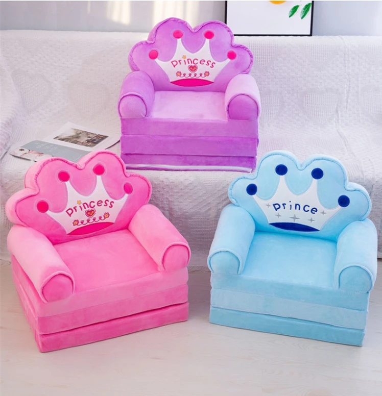 Трехслойный складной детский диван кровать для сна модное мультяшное сиденье с