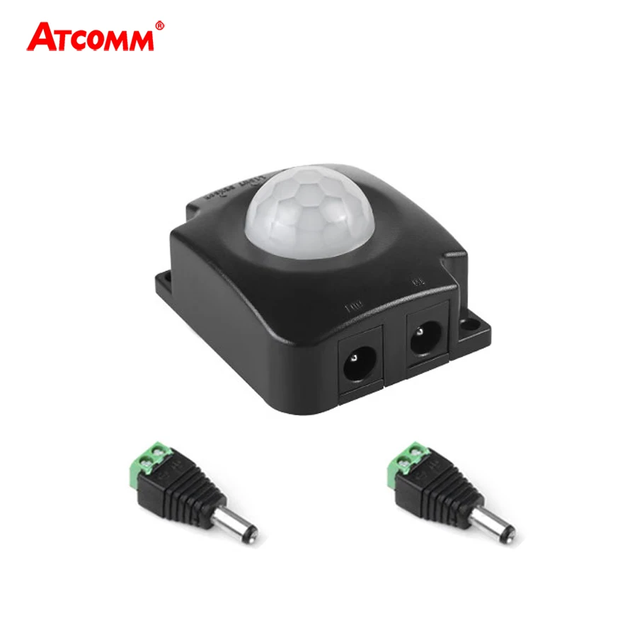 Переключатель с пассивным ИК датчиком движения 5в 24в 8А автоматический