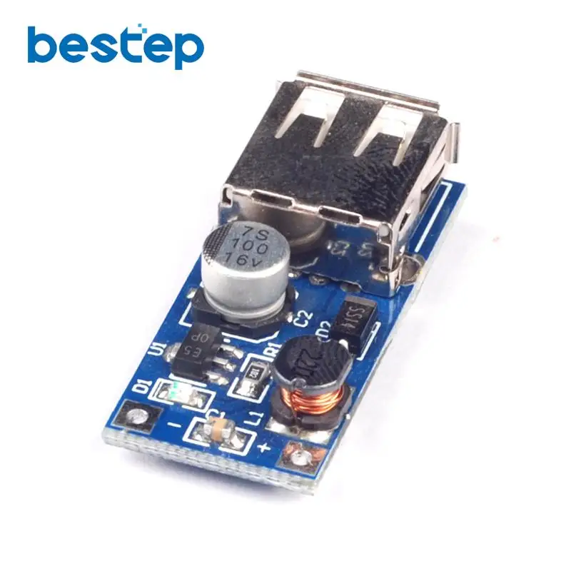 USB Повышающий Модуль повышения мощности от 0 9 в 5 до В 600 мА мини бустер для