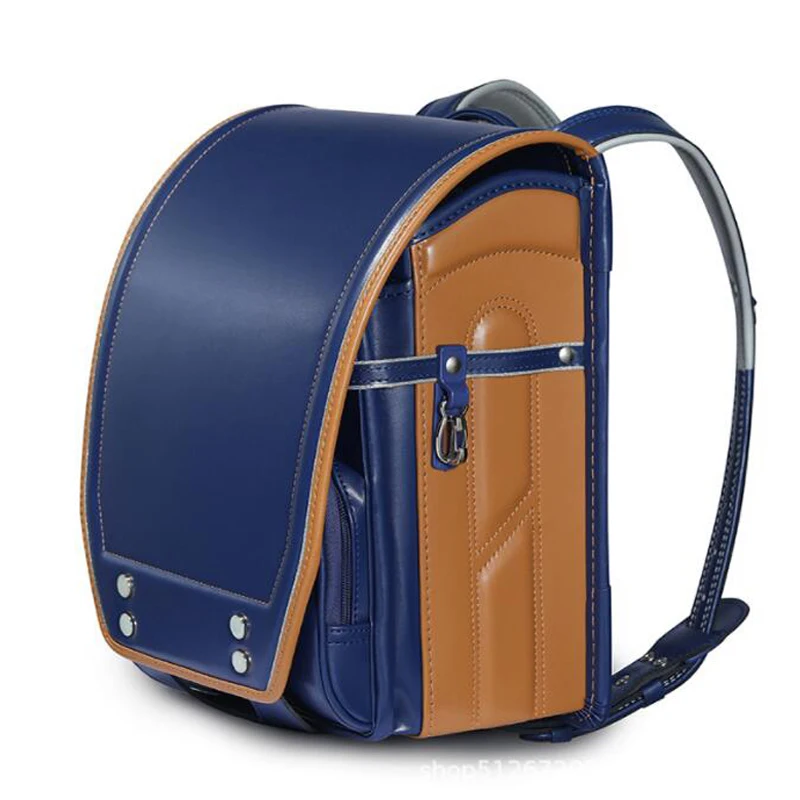 "Японский Школьный Рюкзак для детей, ортопедический школьный ранец для мальчиков и девочек, водонепроницаемый рюкзак для книг из искусствен..."