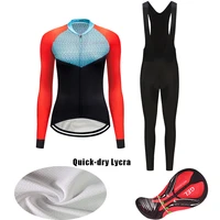 cycling clothing women 2022 long blouse road bike jersey set sport bicycle uniform female clothes mallot mtb suit bib dress wear