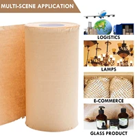 kraft wrapping paper honeycomb cushioning wrap roll diy decorative gift packing material wedding birthday party packaging paper