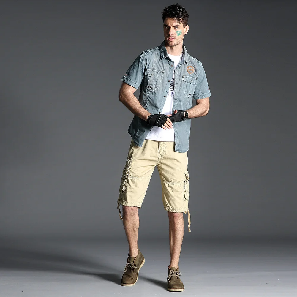 

Summer Young Men's Short Sleeved Shirt 2021 Fashion Letter Large Size Top Tees Casual Cotton Outdoor Workwear Mens Clothes 2XL