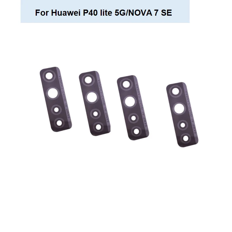 Новая задняя камера стекло для Huawei P40 Lite E/Y7P 2020 5G заднего объектива камеры корпуса