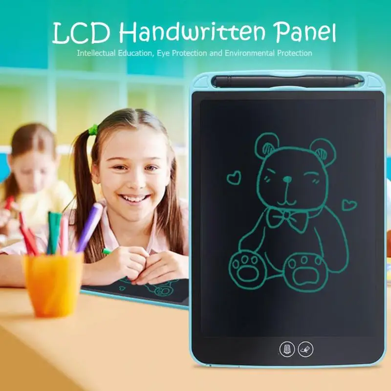 Тонкая доска для рисования 10/12 дюймов электронный цифровой ЖК-планшет письма