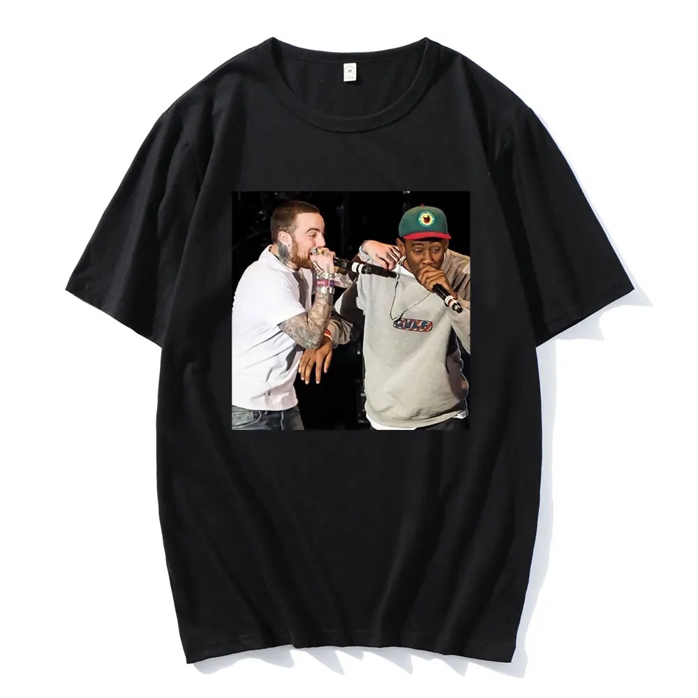 Лидер продаж популярная летняя футболка бренд Mac Miller X Тайлер The Creator новый стиль