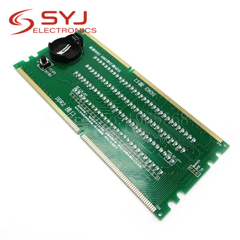 

1 шт./лот DDR2 DDR3 с подсветкой, тестер света, комбинированный настольный тестер в наличии