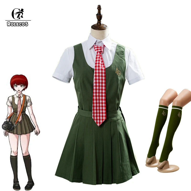 ROLECOS аниме Danganronpa Косплей костюмы Koizumi Mahiru косплей костюм женская школьная форма