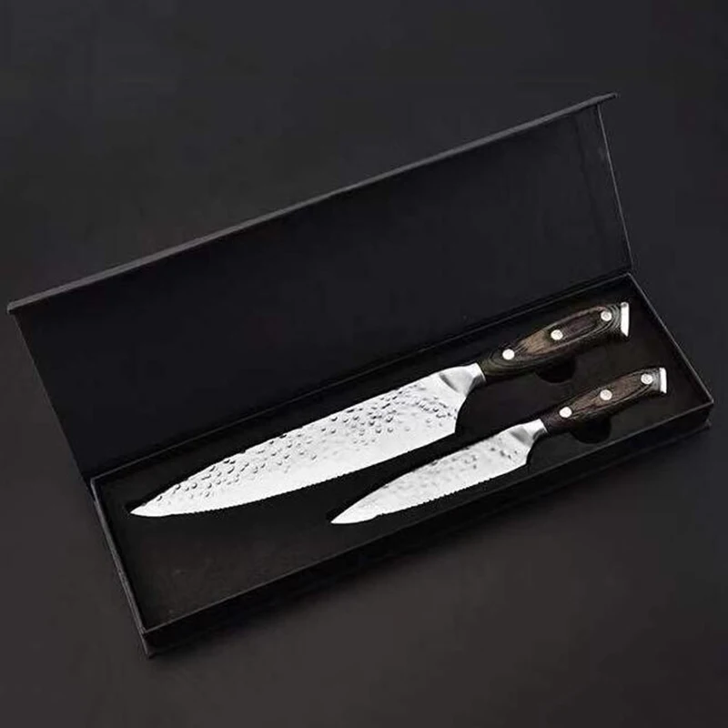 Кухонный нож Gife Box Chef 7CR17 японский из нержавеющей стали 5 дюймов 8 для резки мяса