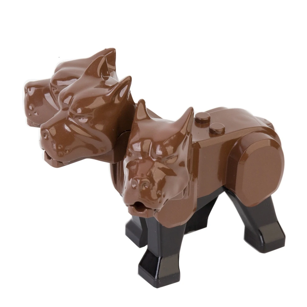 

Single HP Fluffy Three-headed dogs Occamy thestral Thunderbird basilisk Erumpent Building Blocks Bricks Toys Children