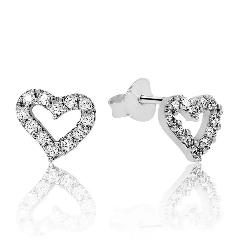 

Серебряное, белое, блестящее сердце Silverlina