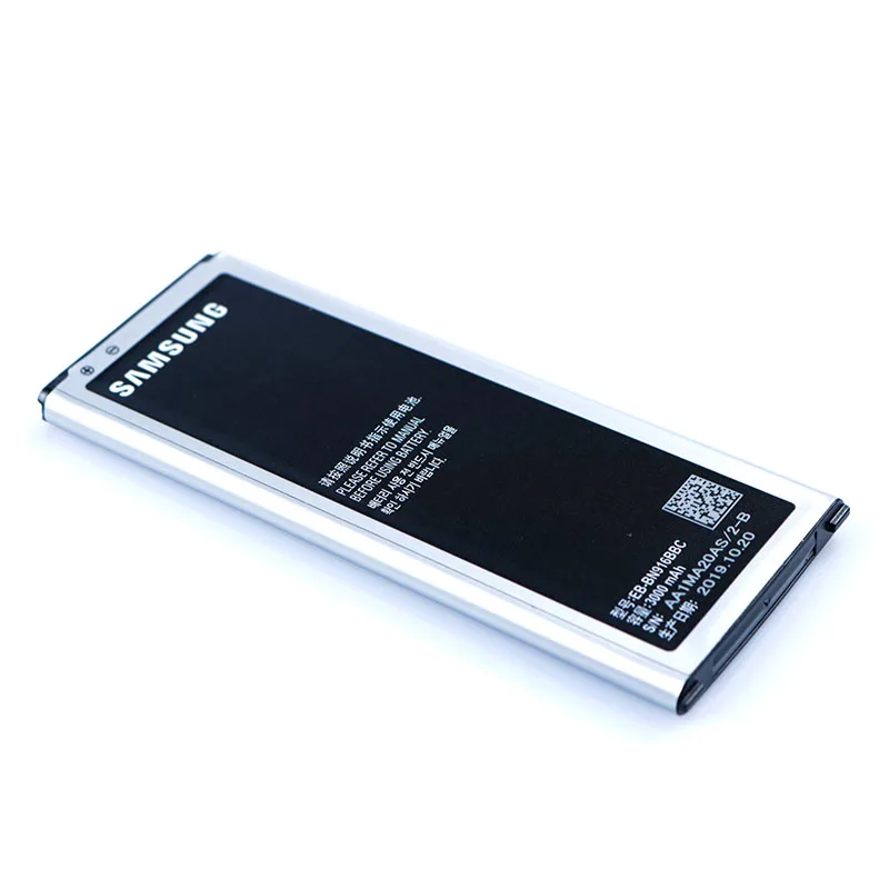 Оригинальный аккумулятор Samsung для GALAXY NOTE 4 N9100N 9109 в N9106W N9108V с NFC 3000 мАч|Аккумуляторы