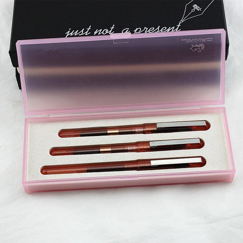 Роскошная перьевая ручка Jinhao бренда 0 38/0 5 nib и роликовая для деловых подарков