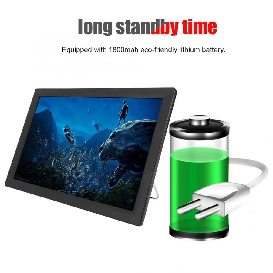 LEADSTAR 14-дюймовый цифровой телевизор DT2 (американский Датчик питания) 110 -220 В с