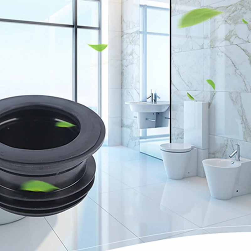 high quality Thick Rubber Flange Leak Proof odor-resistant Paste Toilet Seal Ring Bathroom Products Accessories | Дом и сад