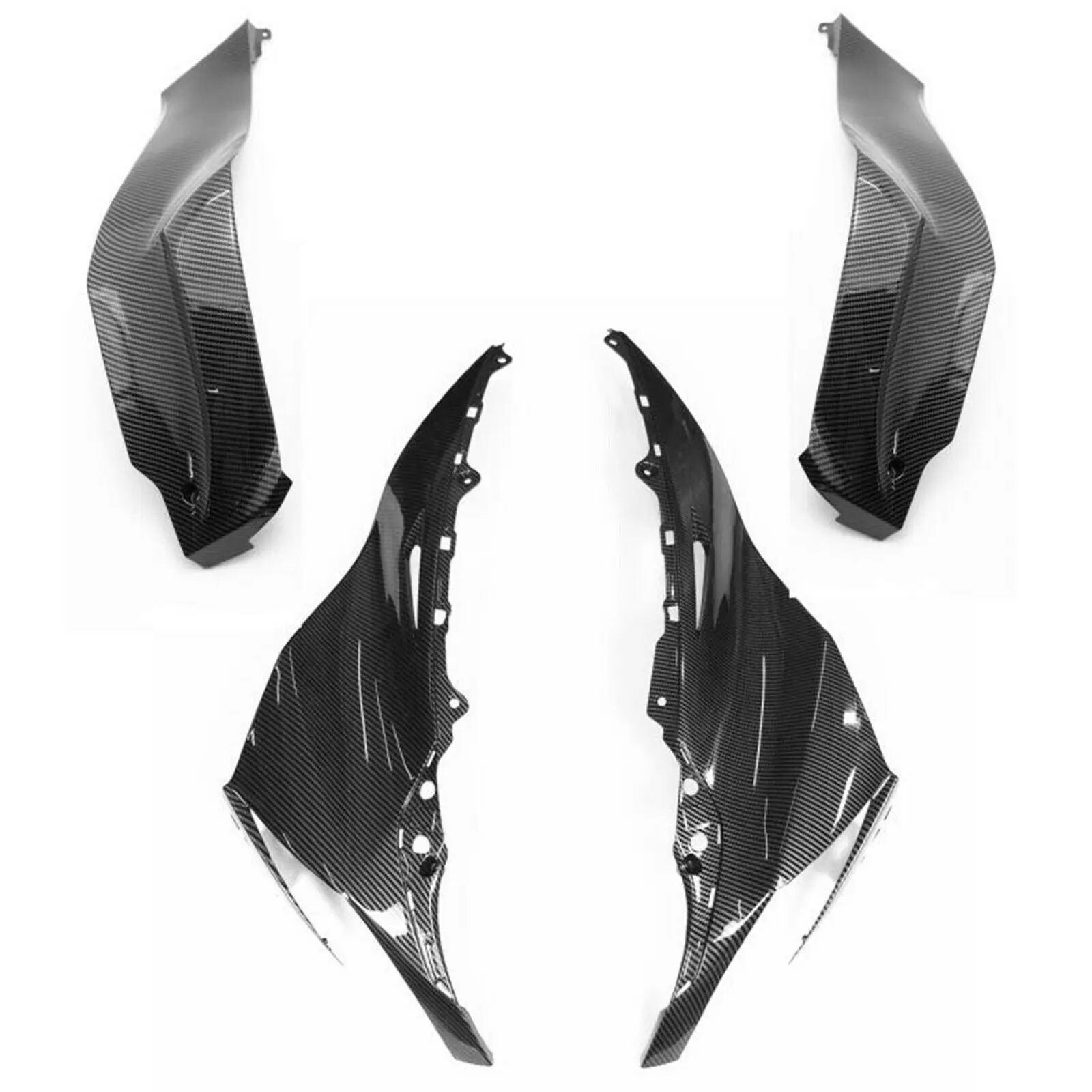 

For Kawasaki NINJA ZX-10R ZX10R 2011-2015 Front Side Tank Cover Nose Headlight Fairing