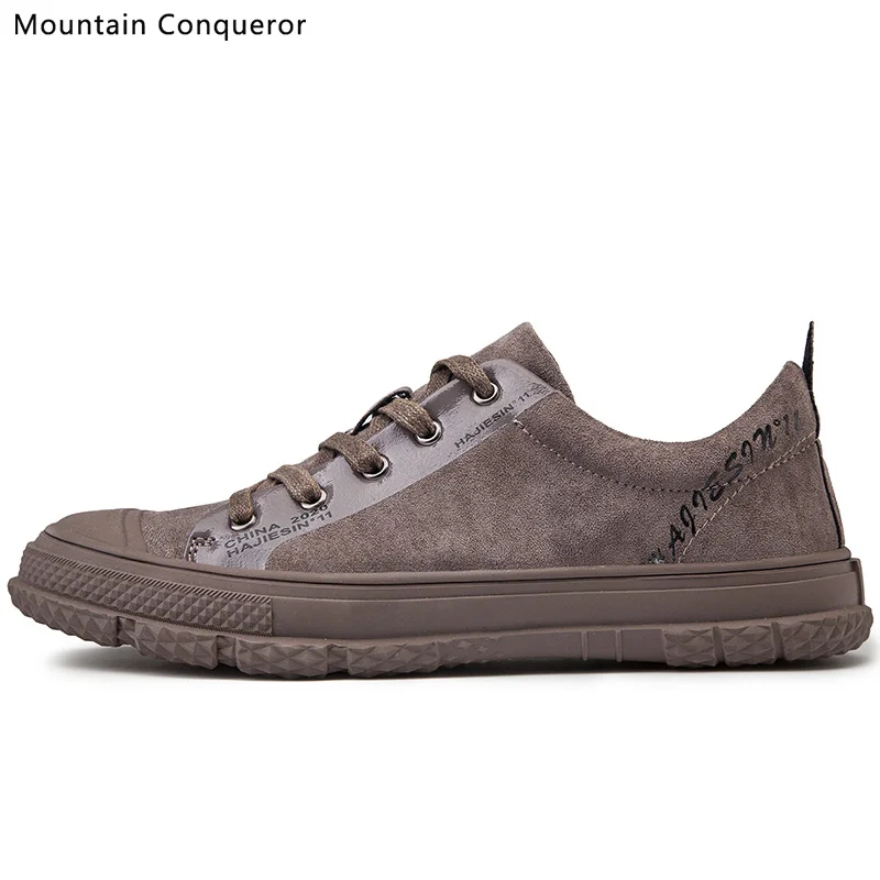 Ins/мужская повседневная обувь в горном стиле Новинка 2019 года парусиновая Мужская