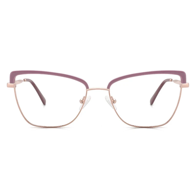 

LANSSY Acetate Spectacle Frame Glasses Women Vintage Trendy Clear Transparent Retro Women Frame For Women's Eyeglasses #MS8126