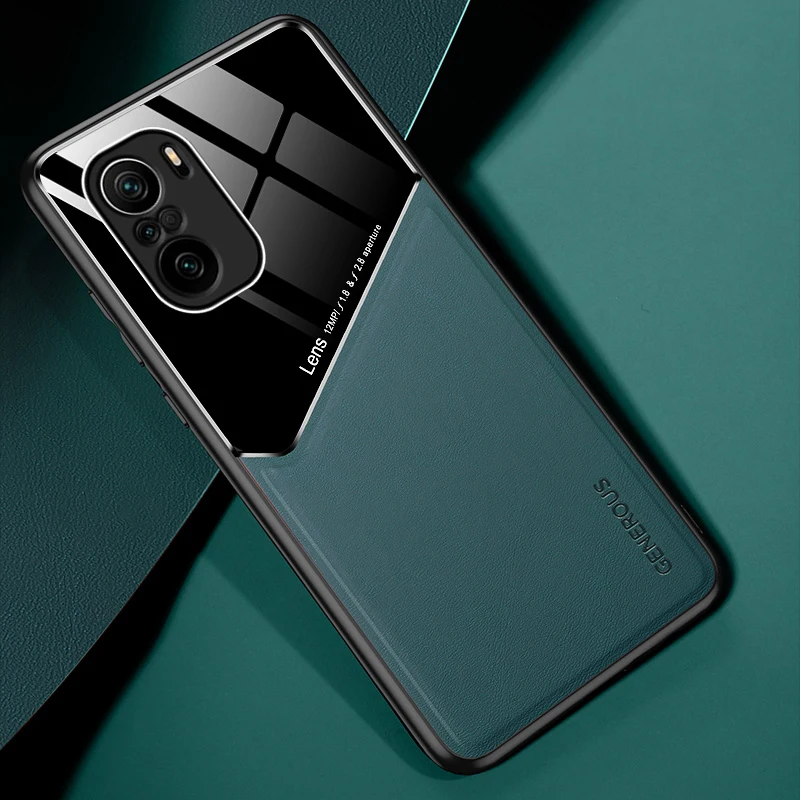 

Luxury For Redmi Note 10 Pro Case PU Leather Glossy Shockproof Soft Frame Cover for Xiaomi Redmi Note 10 Pro Phone Case