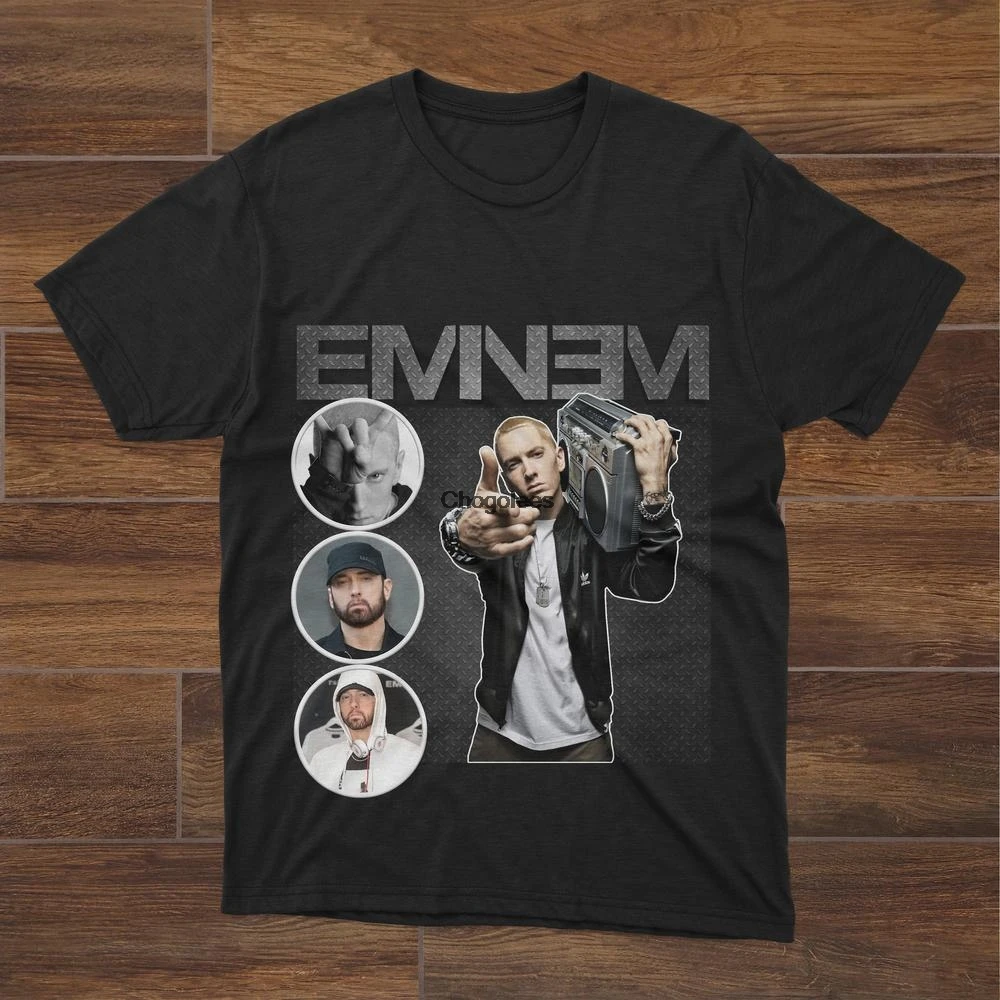 Винтажная футболка Eminem в стиле хип-хоп тонкая женская Shady 90 для старой школы |