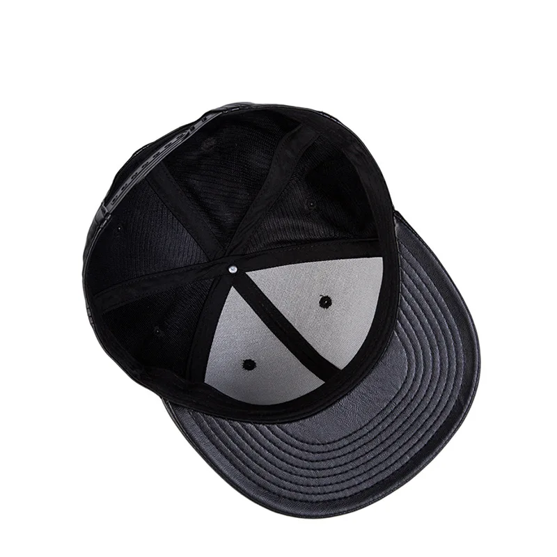 Fashion Baseball Caps for Men Africa Map 5 Panel Cap Leather Cool Rap Hats Party Black Drop Shipping Sports Hat Brim Bone