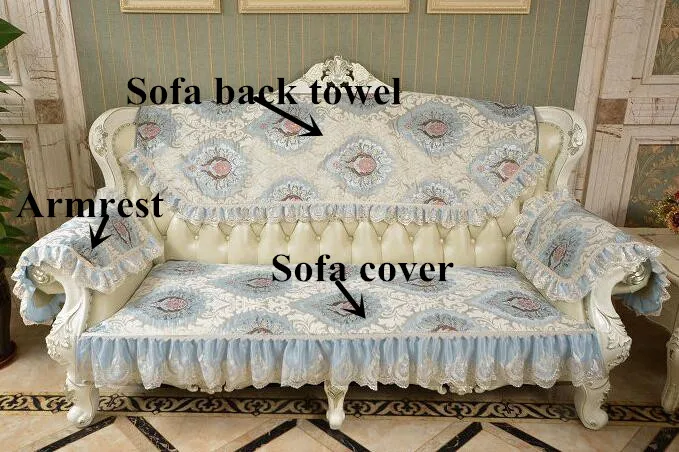 Новое поступление Европейский Вышитый Чехол для дивана китайское полотенце