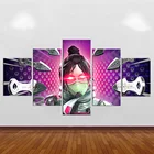 5 шт., постеры на холсте с рисунком из игры Apex Legends