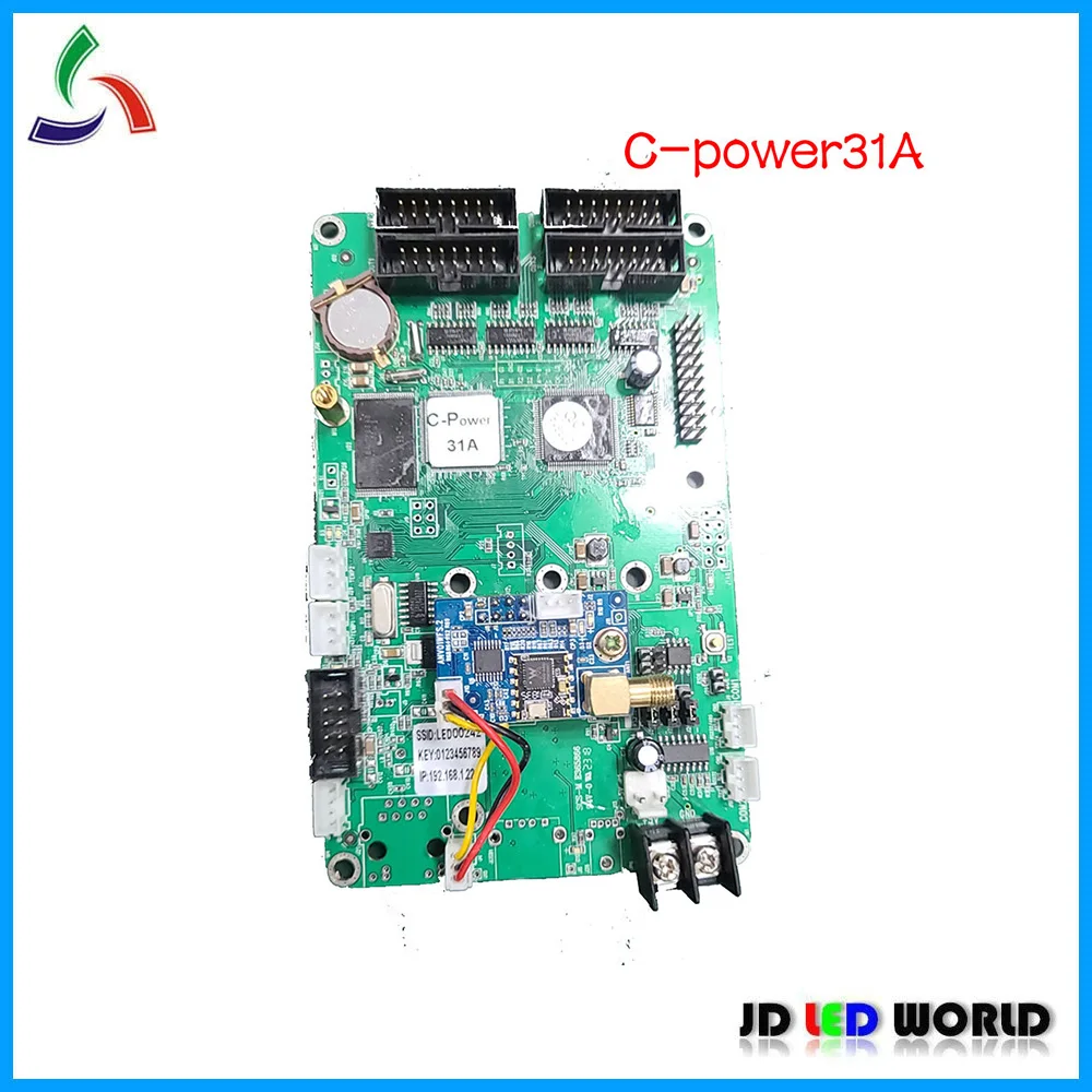 C power31A WI FI Беспроводной RGB полный Цвет светодиодное рекласное Экран дисплея карты