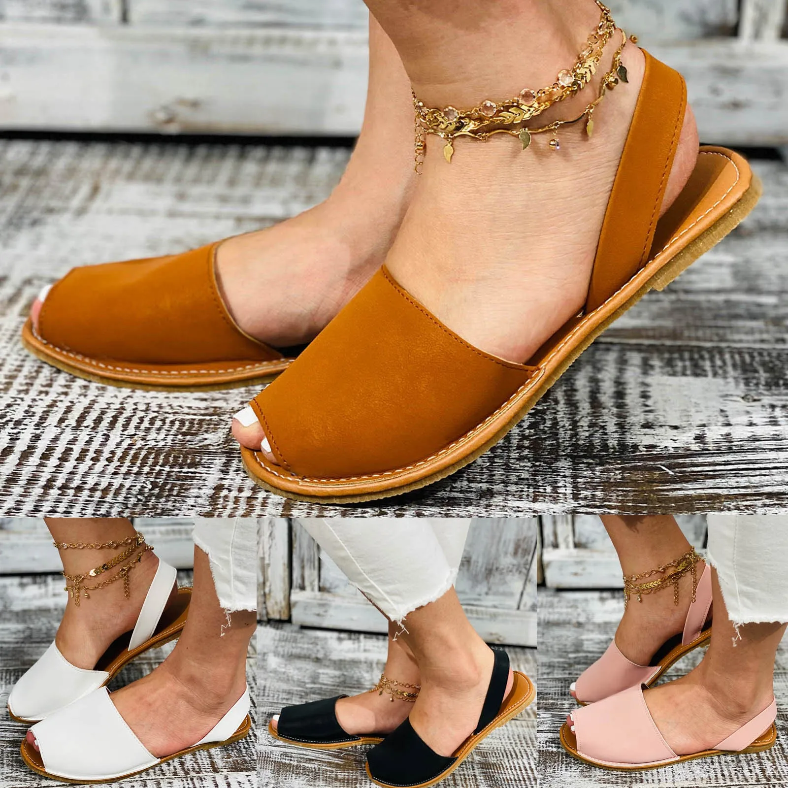 

Fashion Women's Casual Shoes Breathable Indoor Outdoor Leisure Slippers Casual Slides Shoes Summer Women