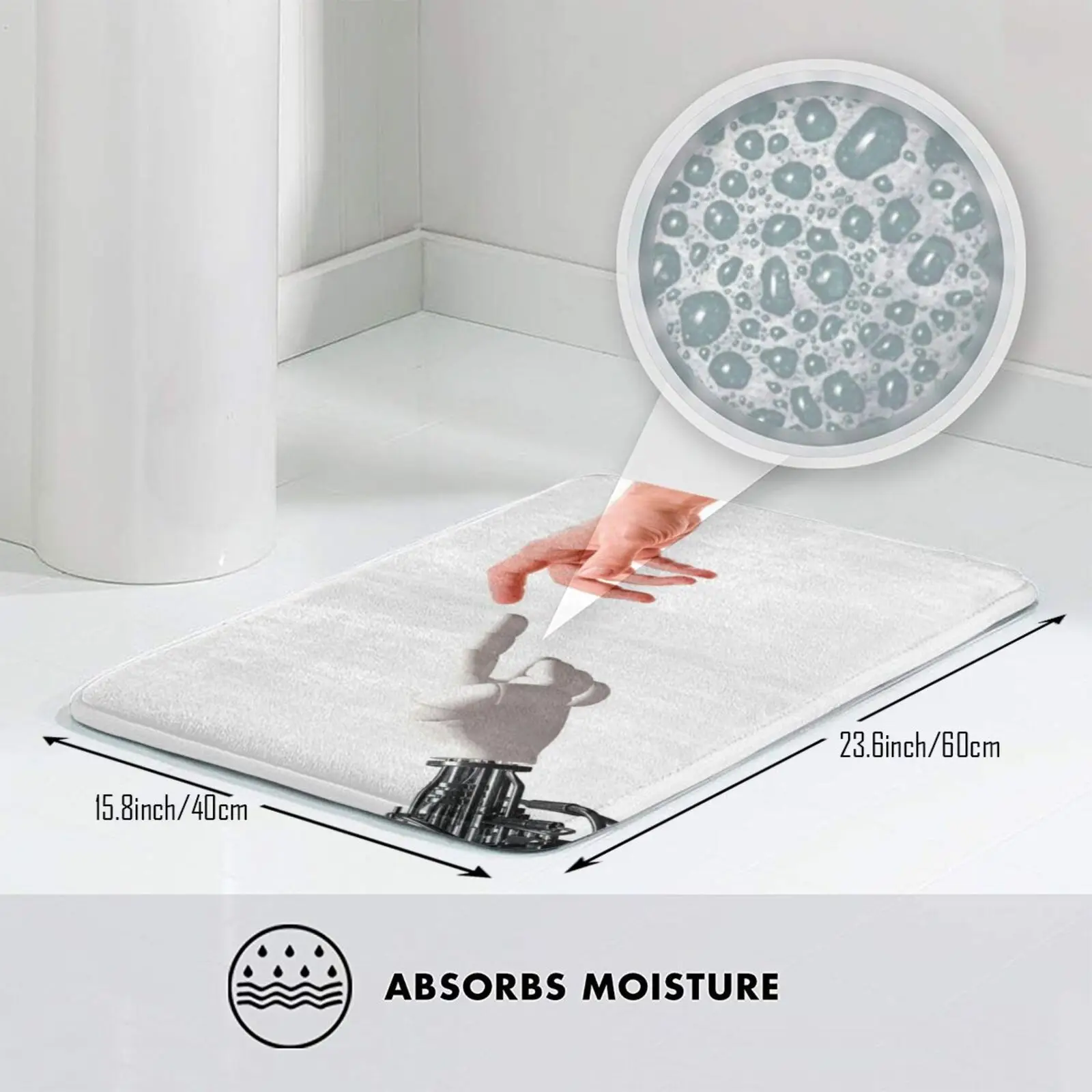 Мягкий Нескользящий Коврик для коврового покрытия с искусственным интеллектом |