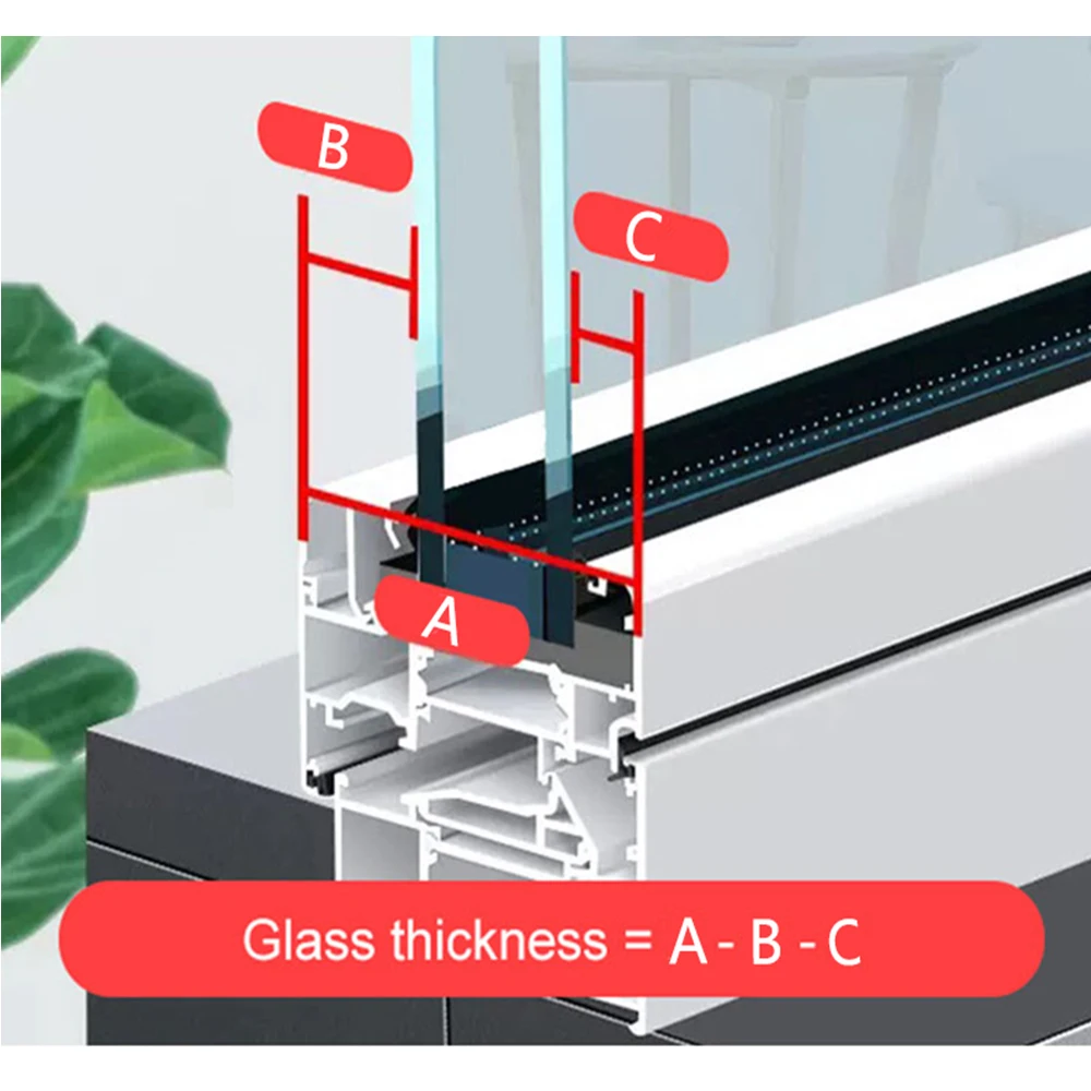 

ZK20 ADOREHOUSE Magnetic Window Cleaner Double Side Magnet Brush For Washing Window Magnetic Glass Brush Household Cleaning Tool