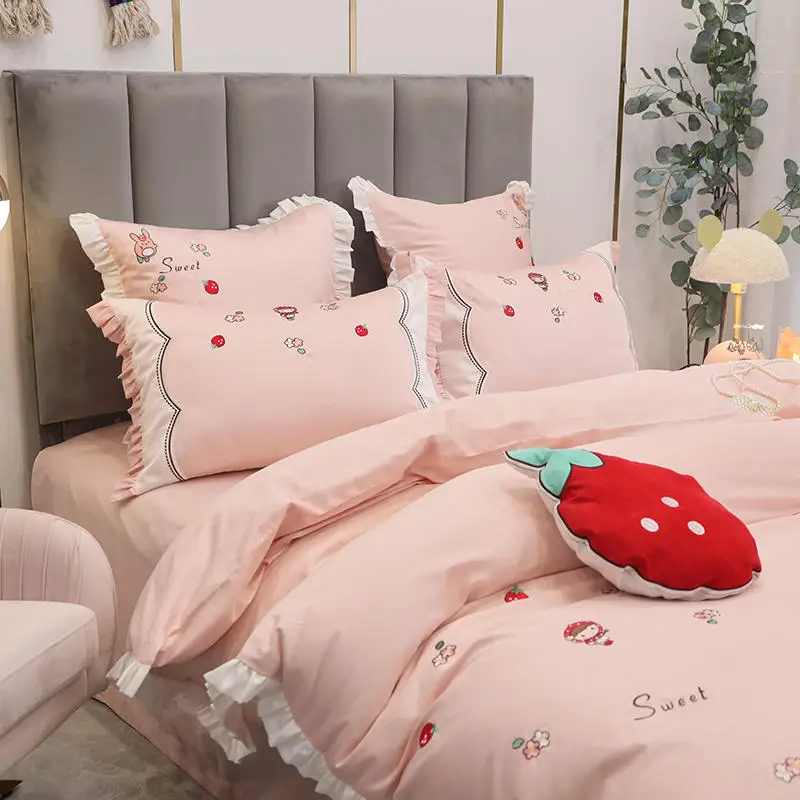 Комплект постельного белья из длинноволокнистого хлопка Красная Шапочка