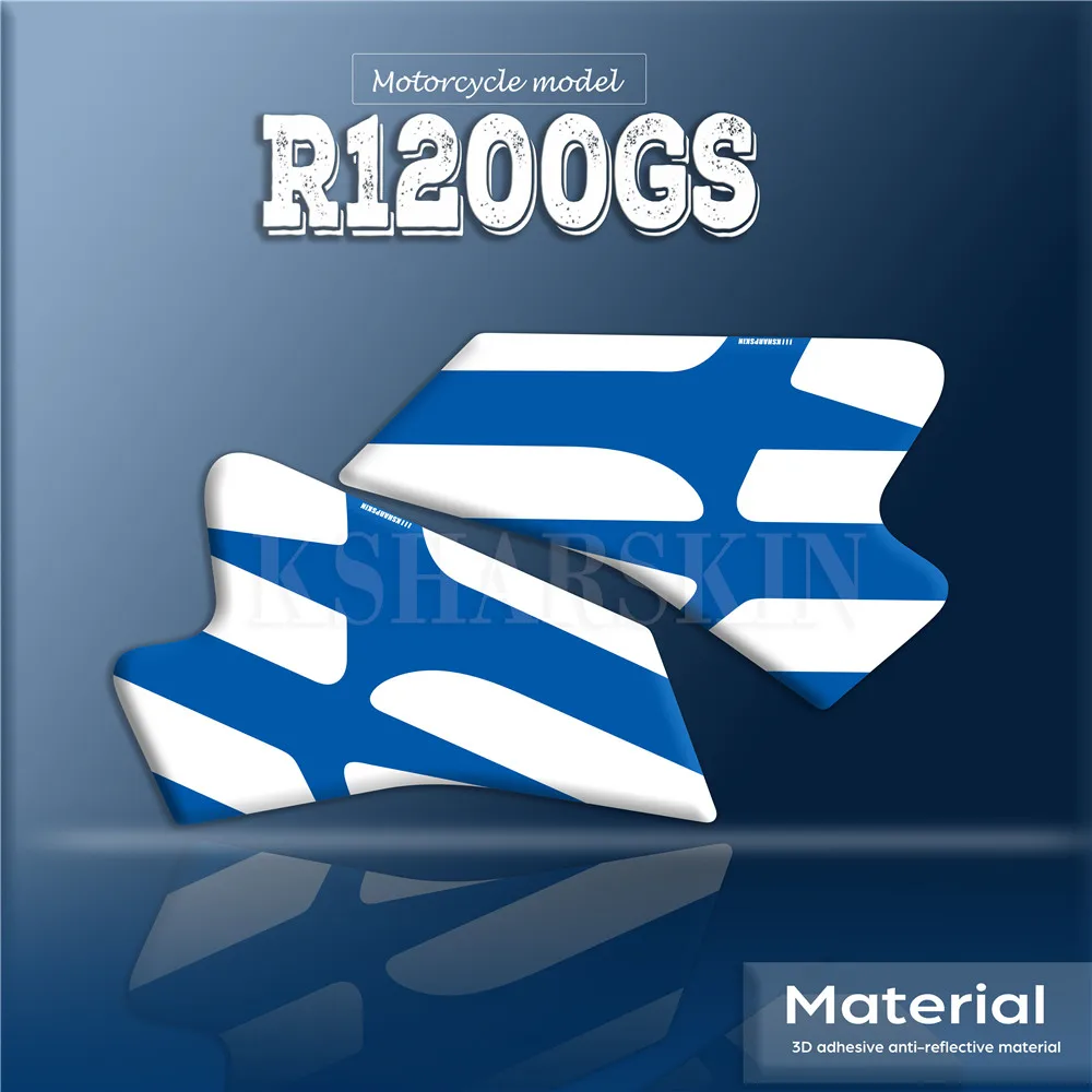 3D гелевая наклейка на обтекатель мотоцикла Защитная Наклейка бокового