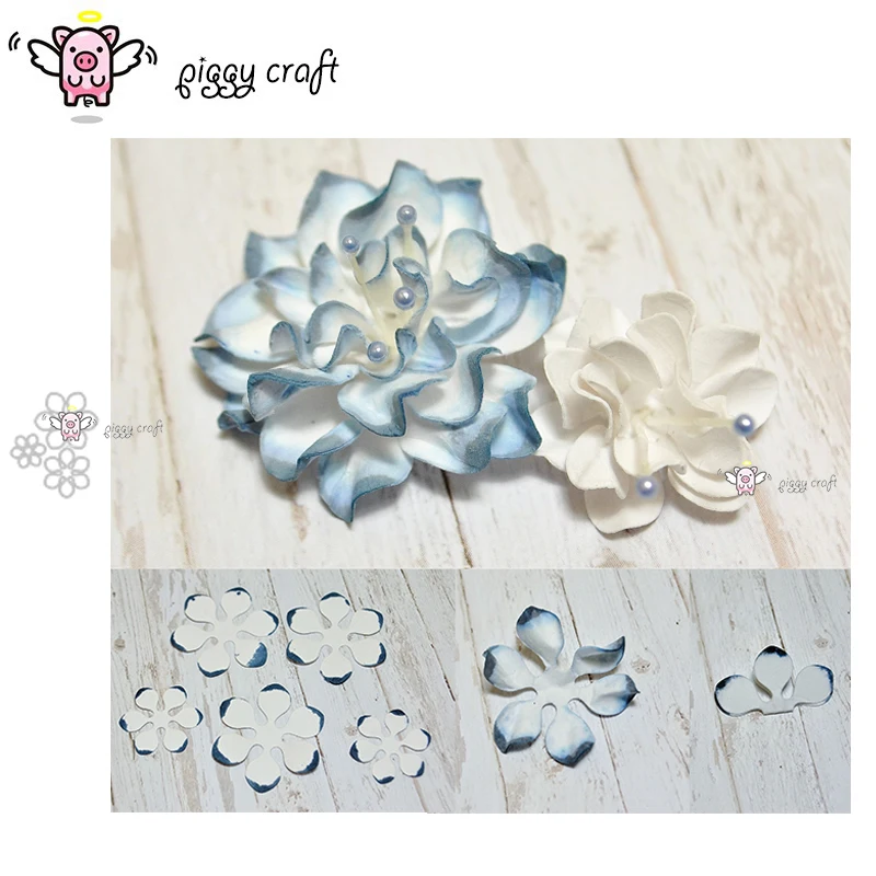 Металлические Вырубные штампы свинка Ремесло форма для вырезания новый цветок