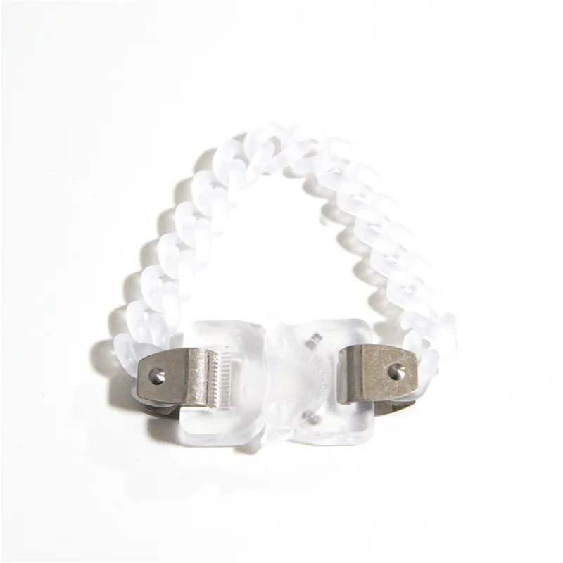 

PC 1017 ALYX 9SM Bracelet Accessories Men Women ALYX Chain Necklac ALYX Bracelet Belts jewelry