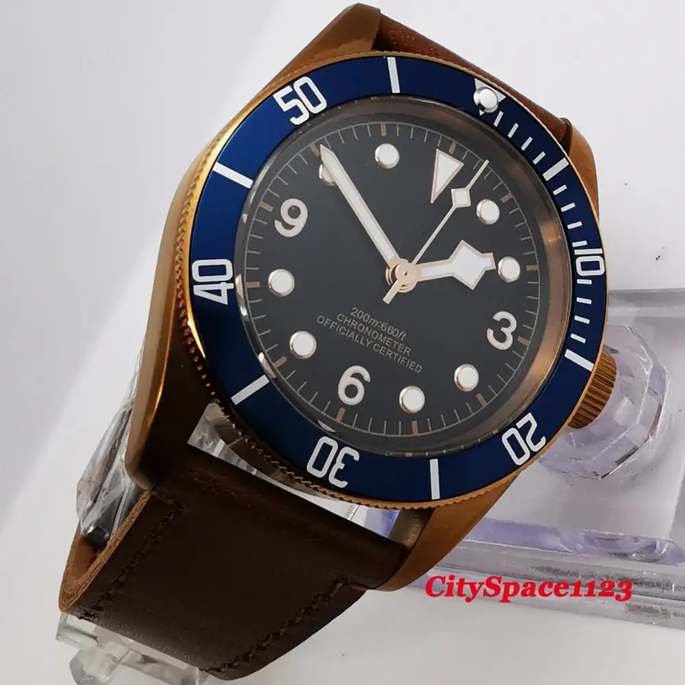 Новинка мужские часы с автоматическим механизмом 41 мм сапфировым стеклом и