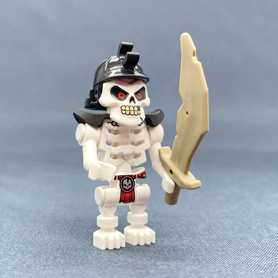 Compatible 70665 71730 Ninja Movie LEGACY Nuckal Kruncha Skull Building Small Blocks Mini Action Figure | Игрушки и хобби