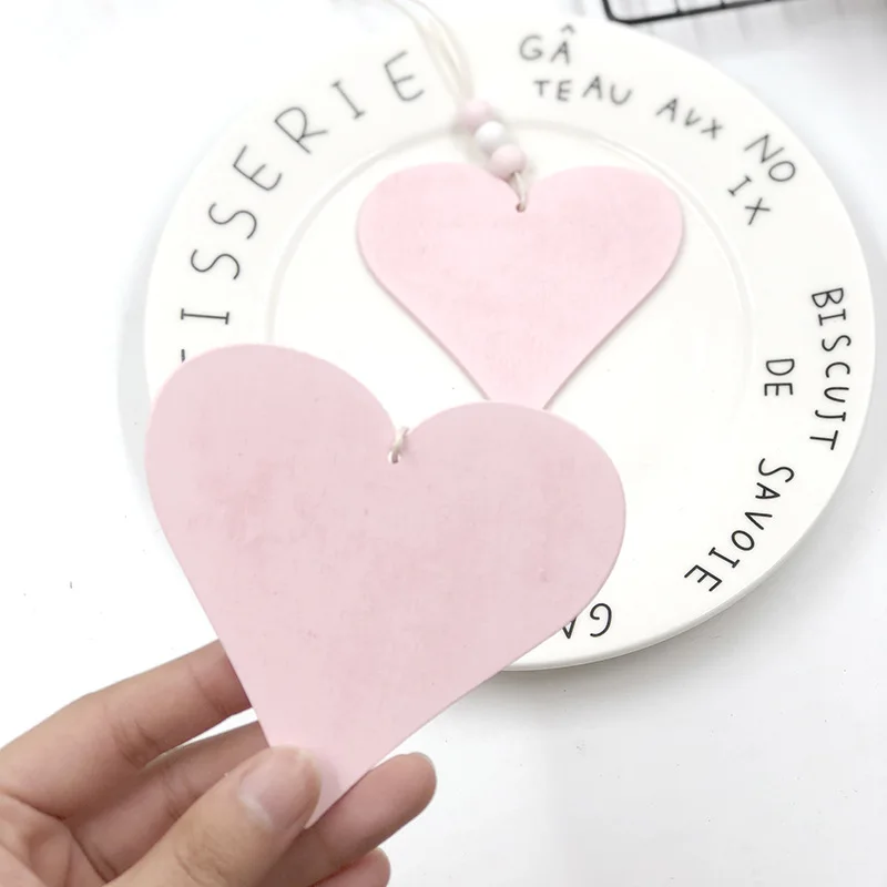 5/10 шт. деревянные подвески в виде сердца | Дом и сад