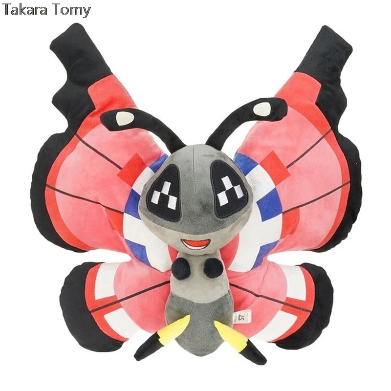 

Takara Tomy Plush Doll Pokemon Vivillon Butterfly Evolution Animal Soft Toys for Kids 40cm