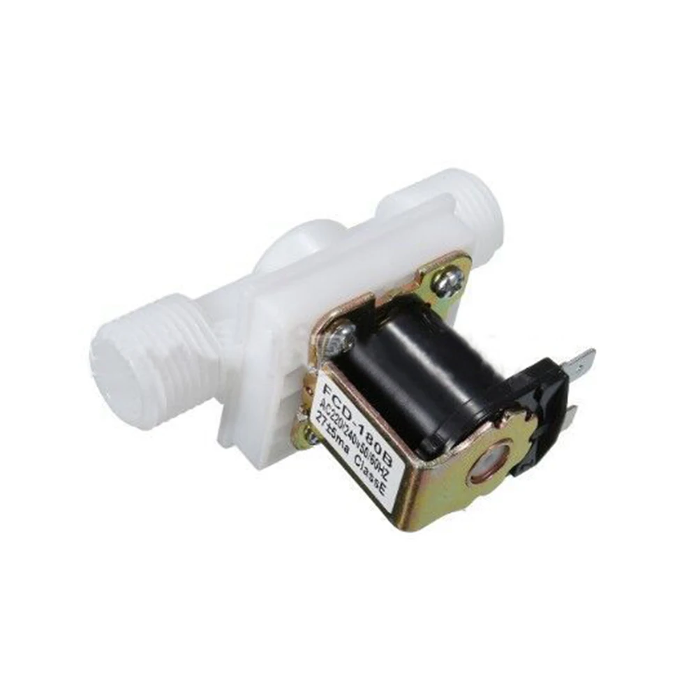 

Water Solenoid Valve Electric Magnetic DC N/C Air Inlet Flow Switch 1/2Inch