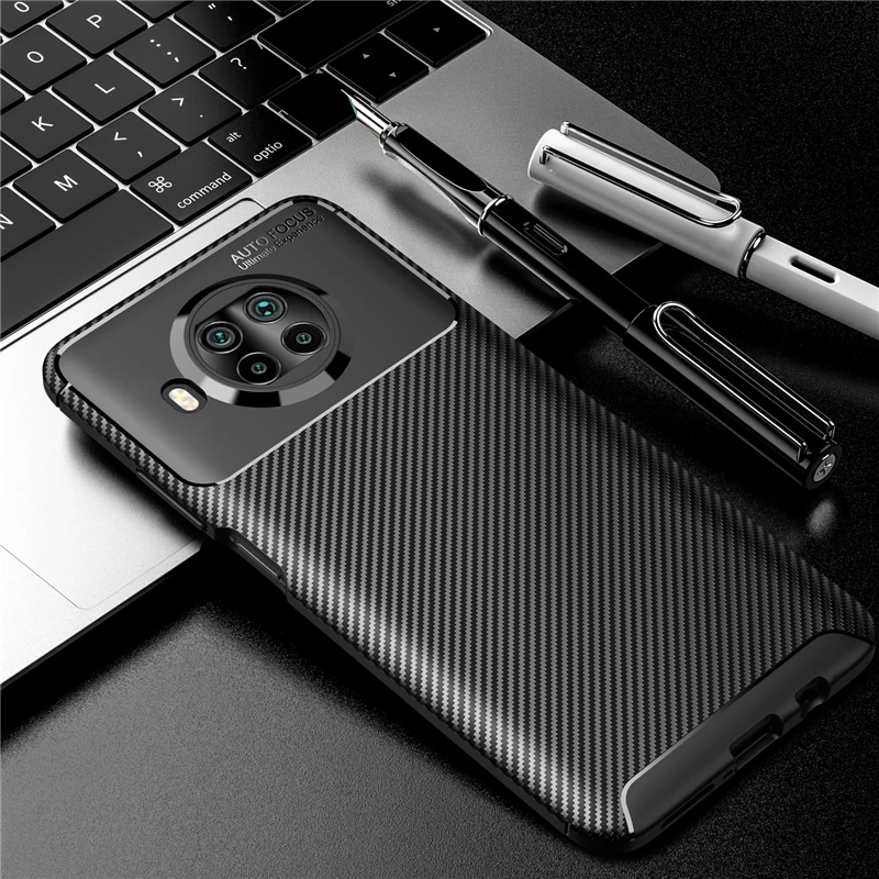 

For Xiaomi Mi 10i 5G Case Silicon Carbon Fiber Shockproof Case For Xiaomi Mi 10i 10T Lite 10TPro Cover Case For Xiaomi Mi 10i 5G