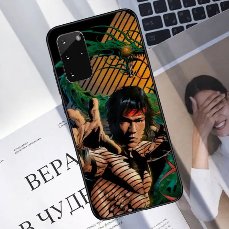 

Bruce Lee Kungfu Taekwondo Phone Case For Samsung galaxy S 7 8 9 10 20 edge A 6 10 20 30 50 51 70 note 10 plus